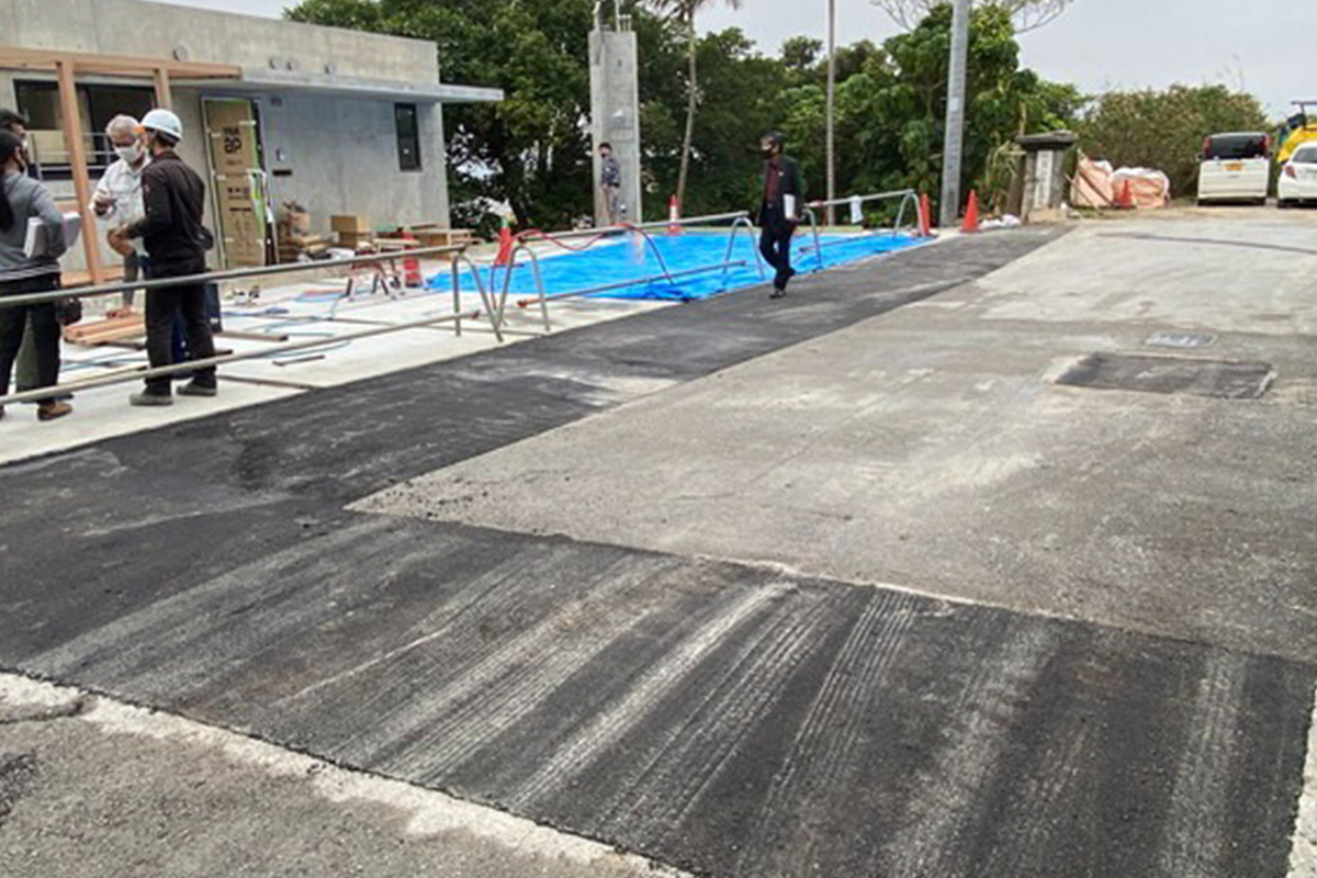 整地作業の様子