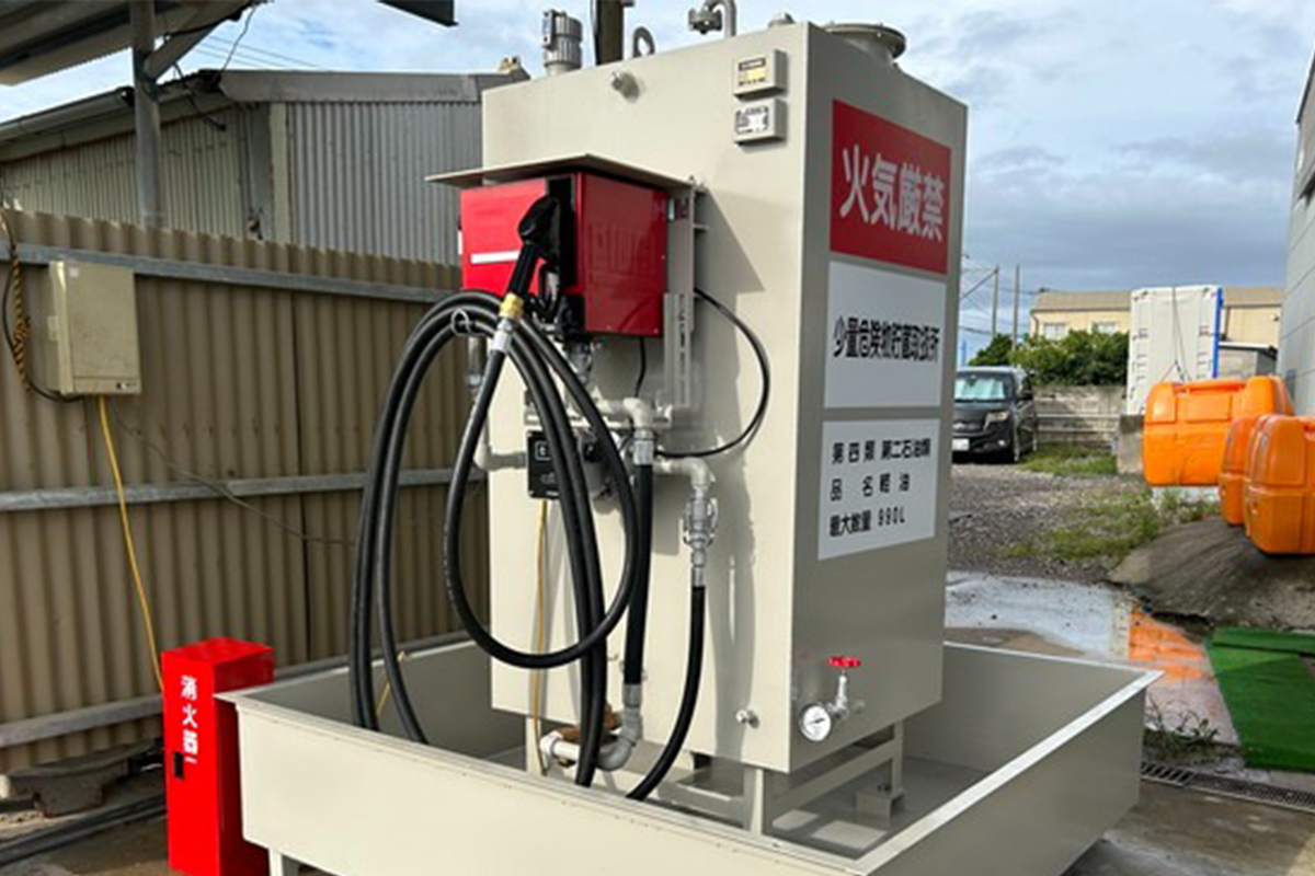 土木工事の様子