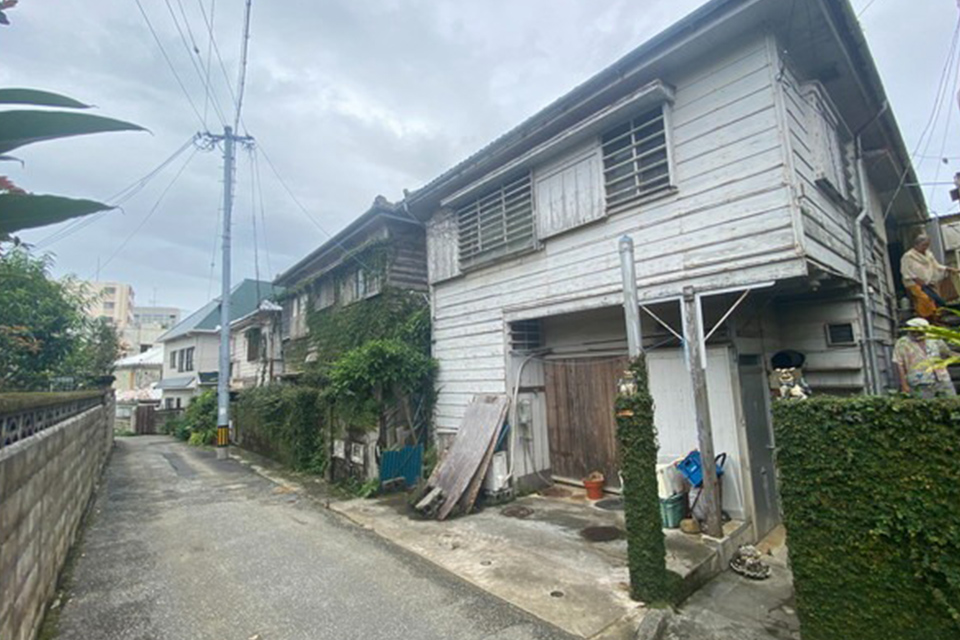 安全対策を行った解体作業