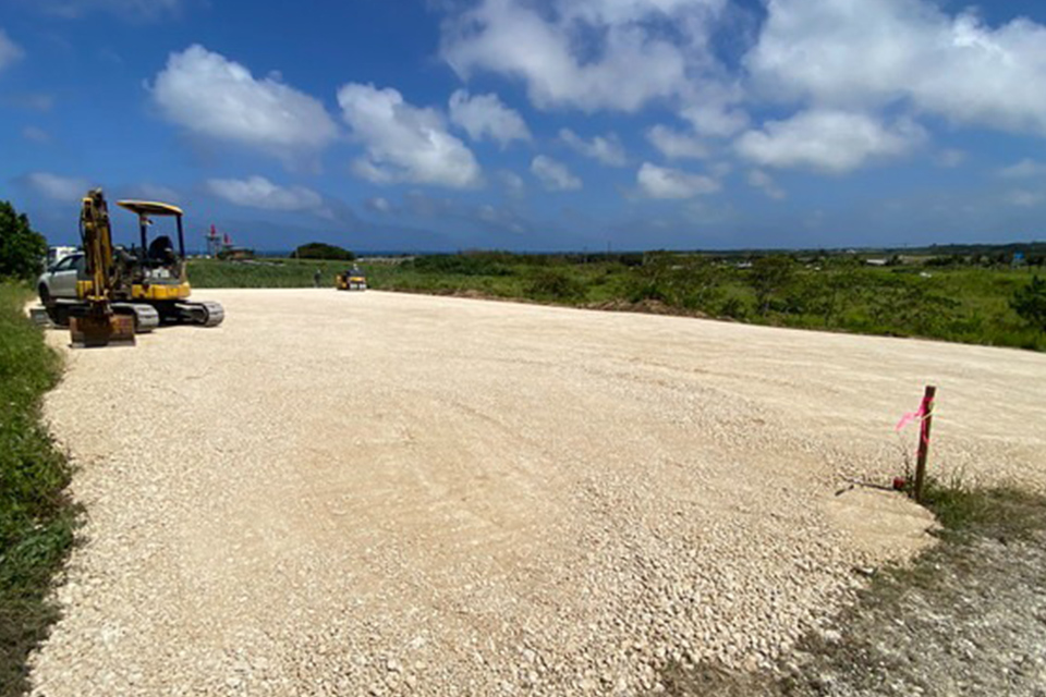 転圧作業のイメージ